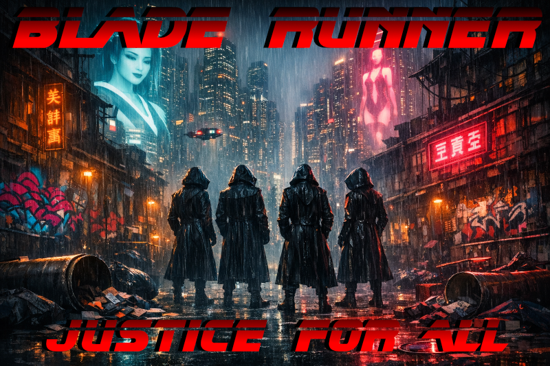 "Blade Runner Justice For All"